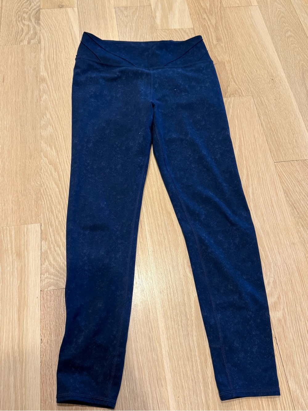 No Boundaries Navy V-Waist Leggings
